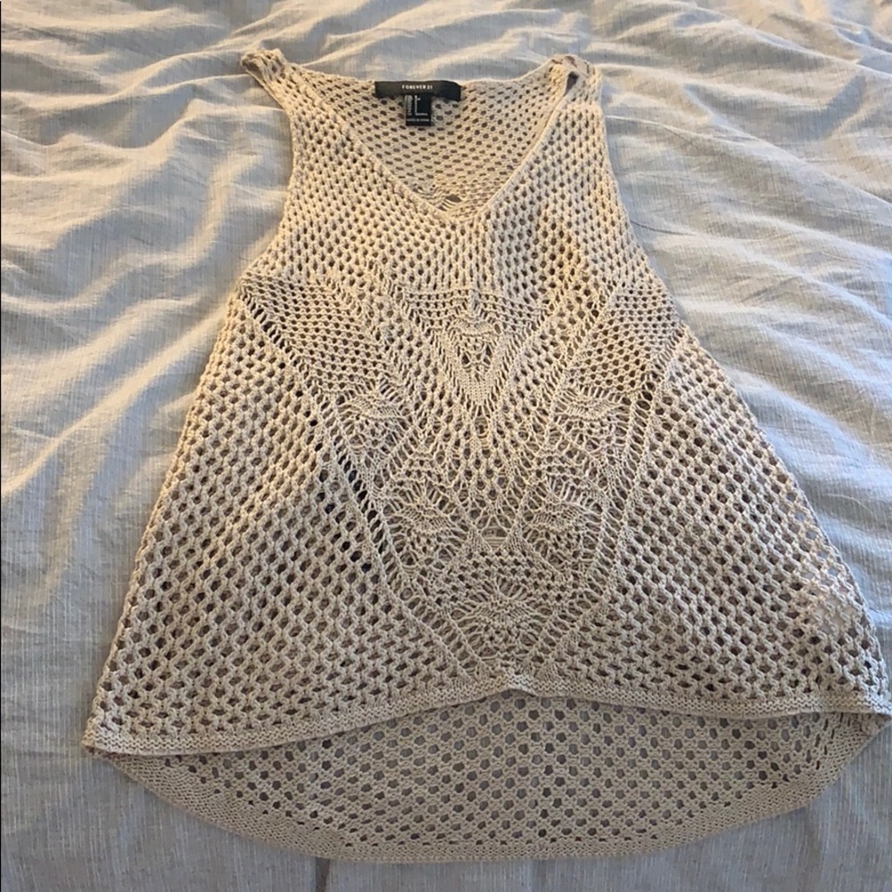 Crochet top or cover up